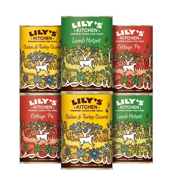 Lily's Kitchen Dog Classic Multipack Wet Dog Food 6x400g