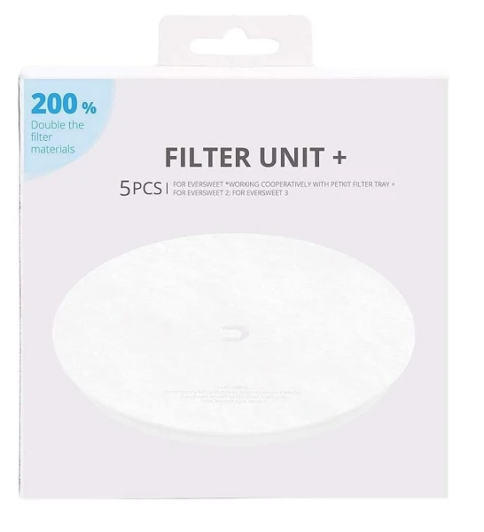 PetKit Eversweet Smart Water Fountain Replacement Filters for Dogs & Cats 5pcs
