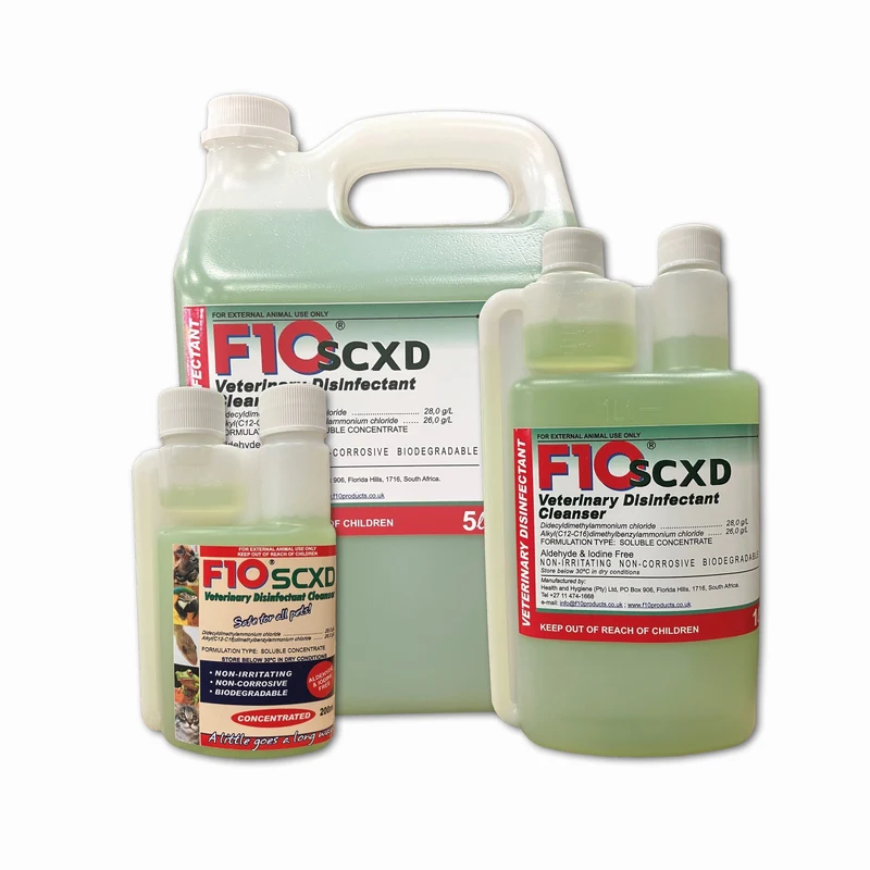 F10 SCXD Disinfectant Cleaner