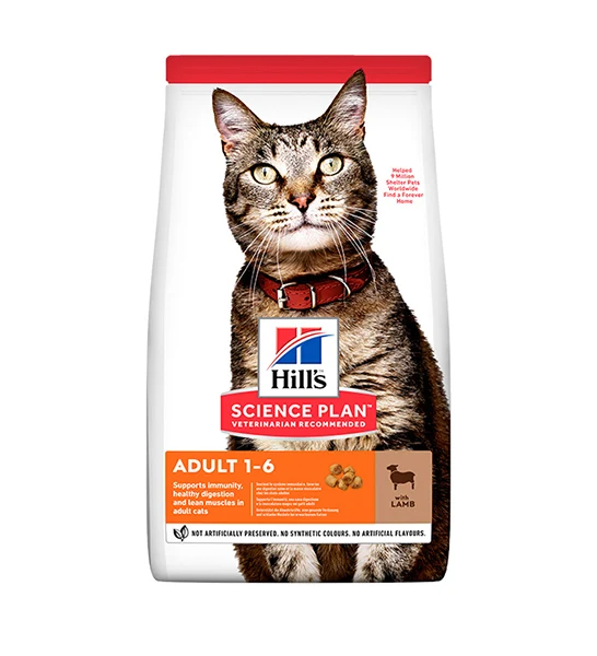 Hill's Science Plan Adult Cat Lamb Dry Food