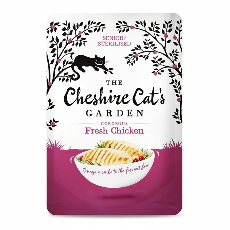 The Cheshire Cat's Garden Senior Sterilised Wet Cat Food