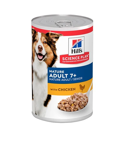 Hill's Science Plan Mature Adult 7+ with Chicken Wet Dog Food 370G