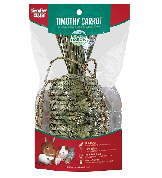 Oxbow Timothy Carrot Small Pet Treats 60CM 22x60cm