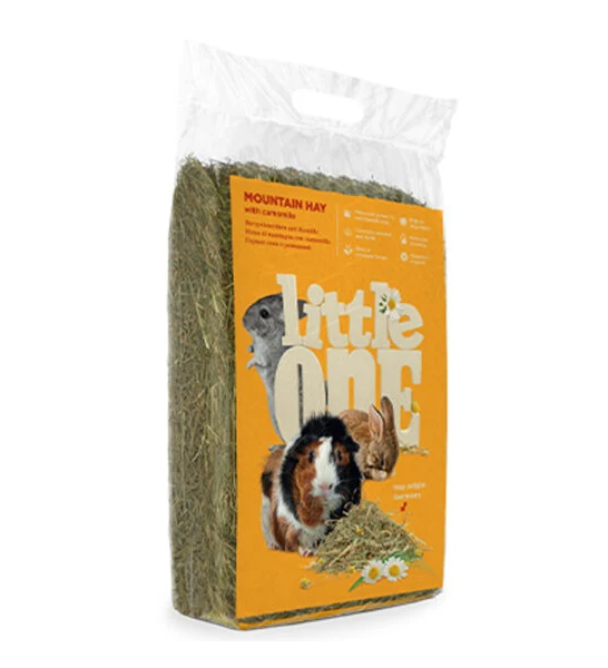 Little One Mountain Hay with Camomile for Small Pets 400G
