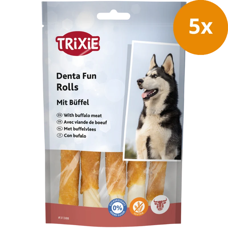 Trixie DentaFun Kaurollen Büffel 70 g / 5 Stück