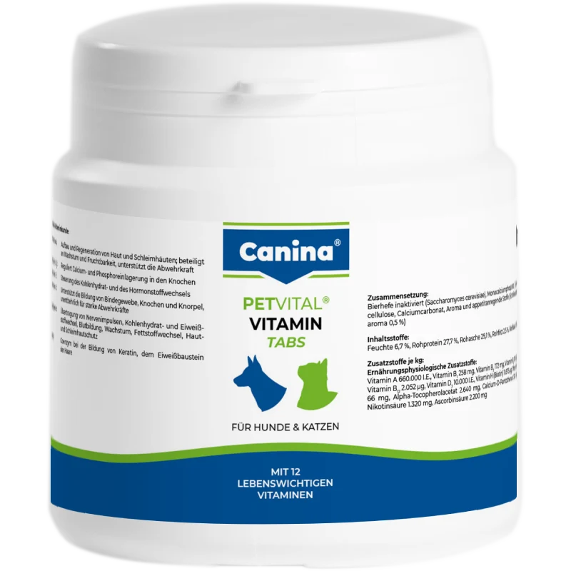 Canina Pharma PETVITAL Vitamin-Tabs