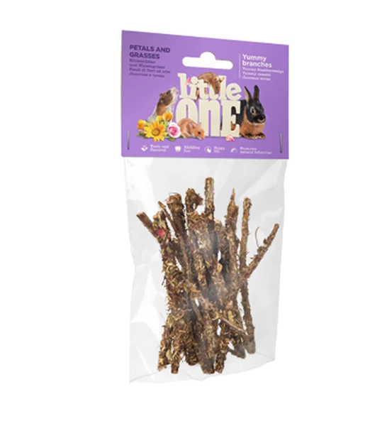 Little One Snack Yummy Branches with Petals and Grasses 35G