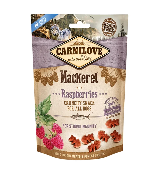 Carnilove Mackerel with Raspberries Crunchy Snack for Dogs 200G
