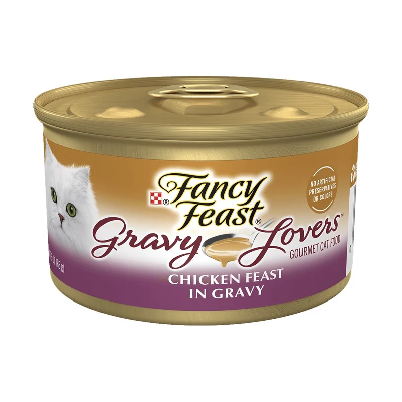 PURINA Fancy Feast Gravy Lovers Chicken Feast Wet Cat Food 85G