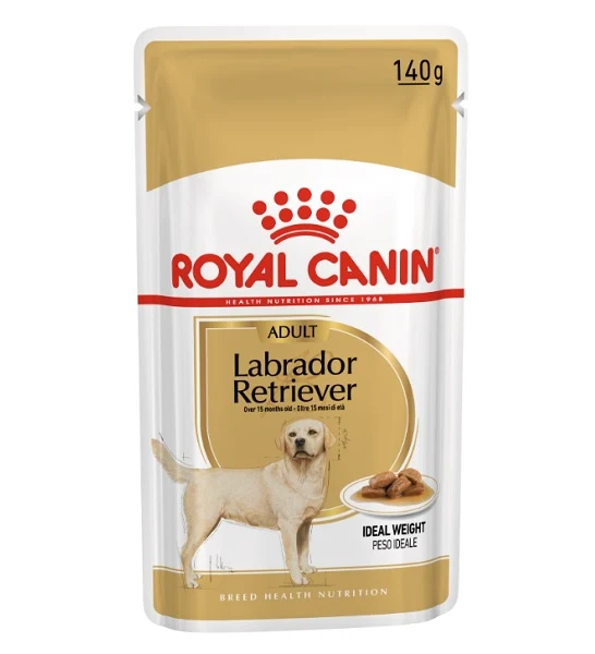 Royal Canin Labrador Retriever In Gravy Adult Wet Dog Food 140G