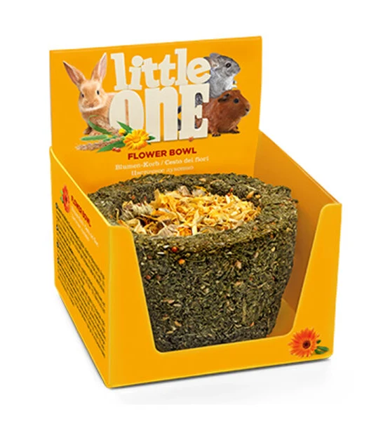 Little One Treat Toy Flower Bowl for Small Pets 120G