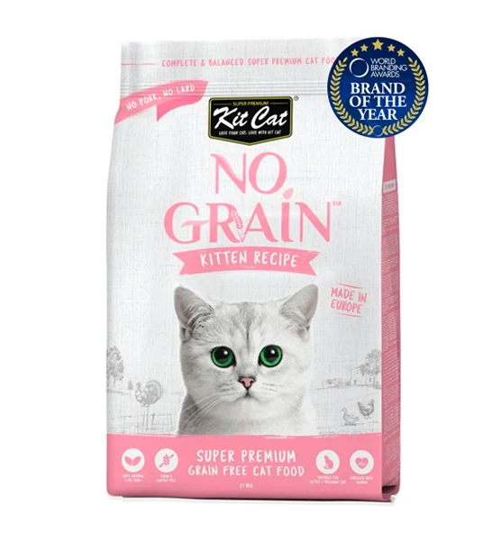 Kit Cat No Grain Kitten Recipe Super Premium Dry Food