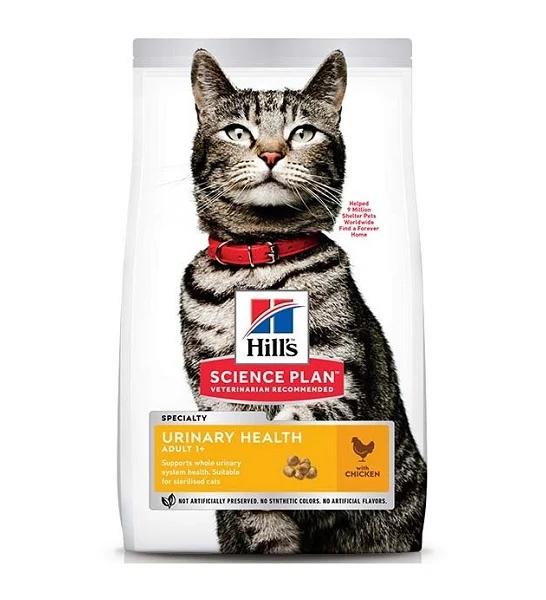 Hill's Science Plan Urinary Health Adult Cat Food with Chicken