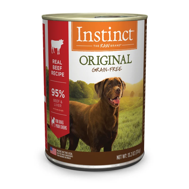 Instinct Grain-Free Original Real Beef Recipe Wet Dog Food