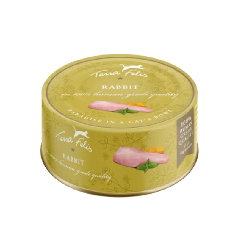 Terra Felis Grain-Free Rabbit Cat Wet Food