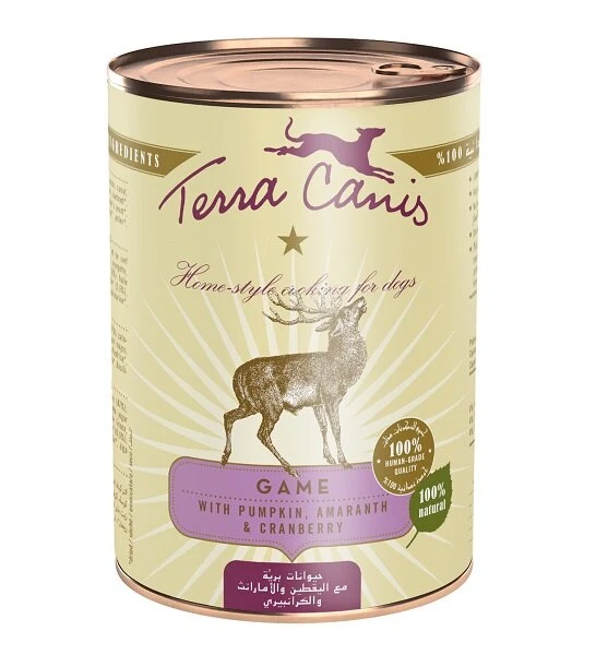 Terra Canis Classic Game Venison Dog Wet Food