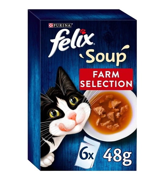 PURINA Felix Soup Farm Selection 48G 6x48g