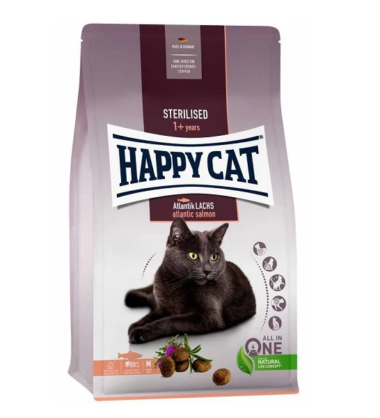 Happy Cat Sterilised Adult Atlantik Lachs - Salmon