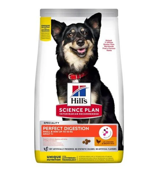 Hill's Science Plan Perfect Digestion Chicken & Brown Rice Small & Mini Adult Dog Food