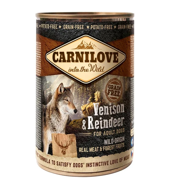 Carnilove Venison & Reindeer for Adult Dog Wet Food 400G