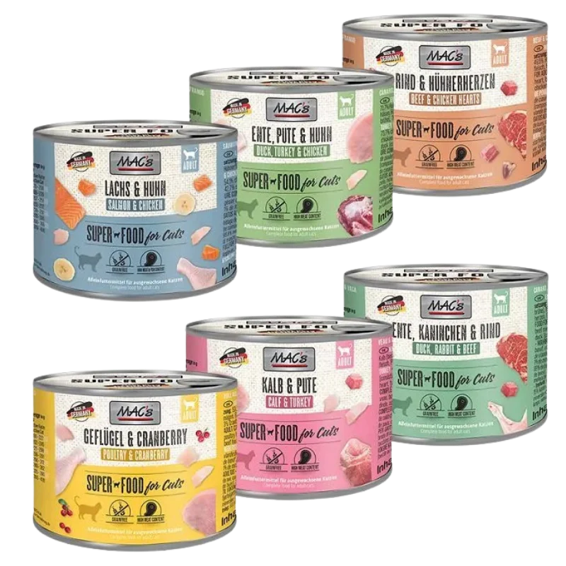 MACs Cat Multipack "Bestseller" 6x200 g