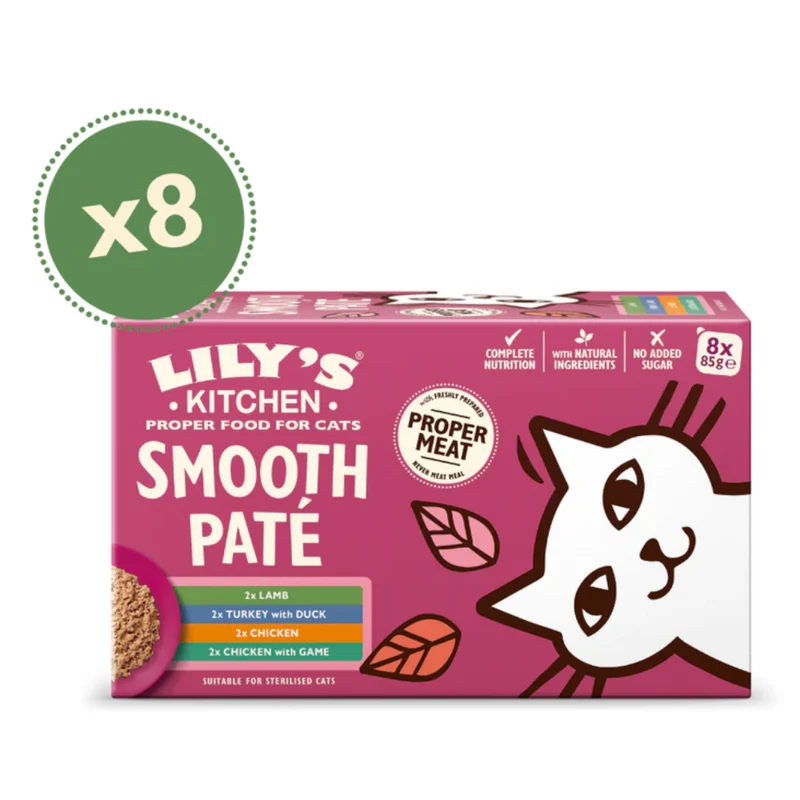 Lily's Kitchen Pate Selection Multipack Wet Cat Food