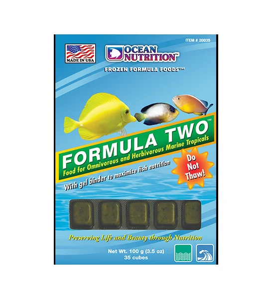Ocean Nutrition Frozen Formula Two Food for Fish 100G