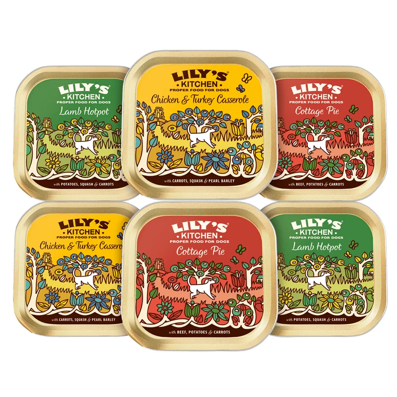 Lily's Kitchen Classic Multipack Wet Dog Food 6X150G