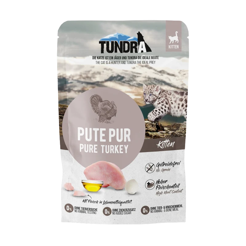 Tundra Cat PB Kitten Pute Pur 85g