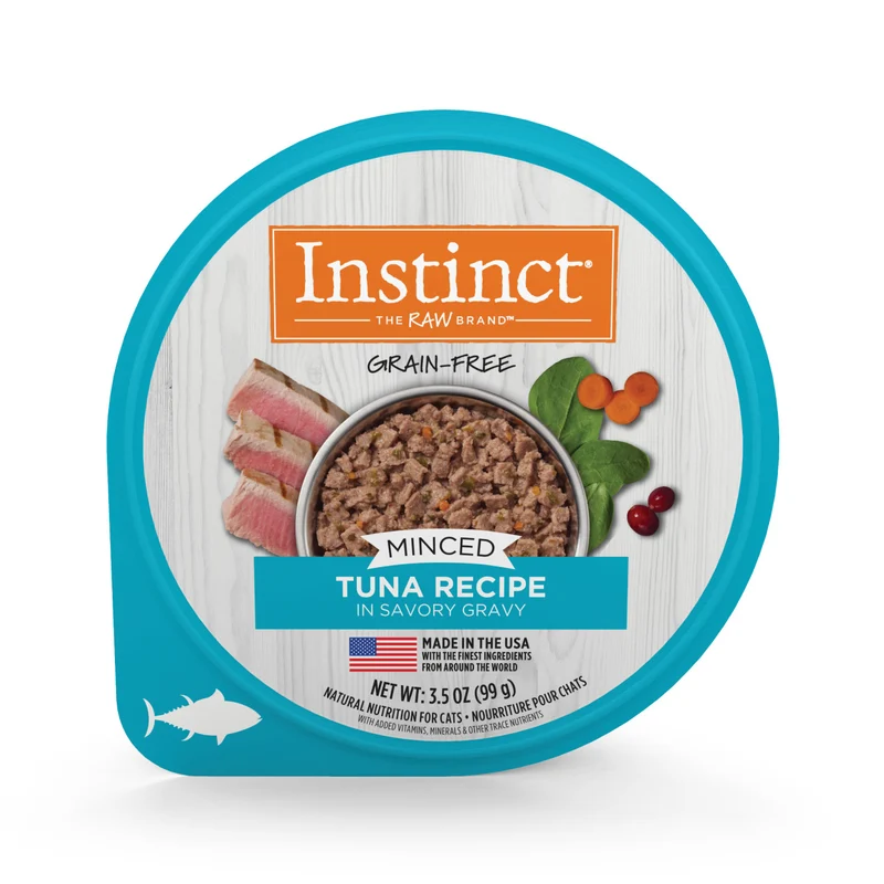 Instinct Grain-Free Minced Real Tuna Recipe Wet Cat Food