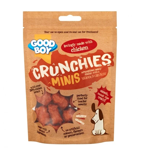 Armitage Goodboy Crunchies Mini Chicken Dog Treats 60G