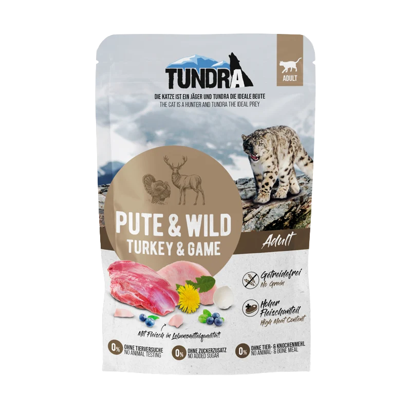 Tundra Cat PB Pute & Wild 85g