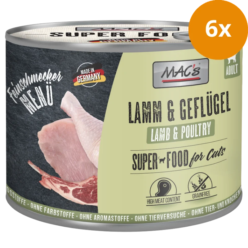 MAC's Cat Feinschmecker Lamm & Geflügel 200 g
