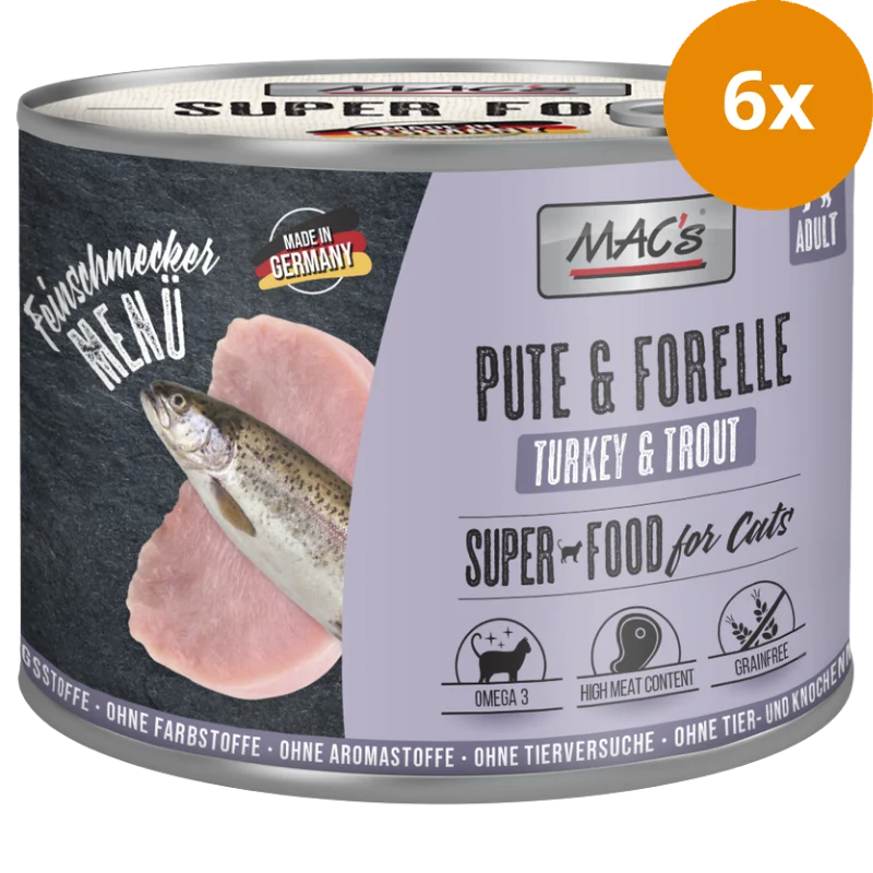 MAC's Cat Feinschmecker Pute & Forelle 200 g
