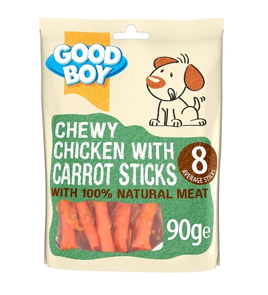 Armitage Chicken with Carrot Stick Dog Treats 90G