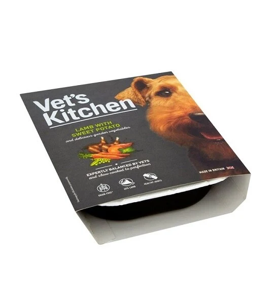 Vet's Kitchen Grain Free Lamb with Sweet Potato Wet Dog Food