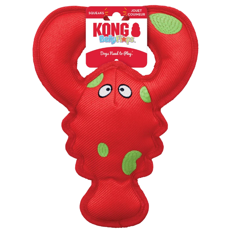 KONG Belly Flops Lobster