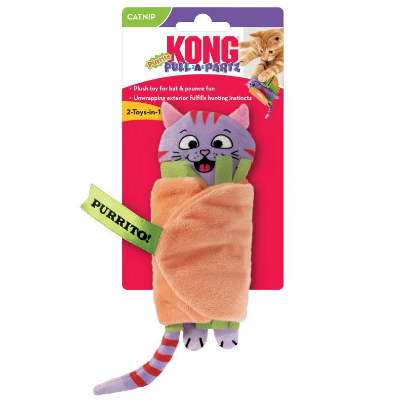 KONG Cat Pull-A-Partz Purrito