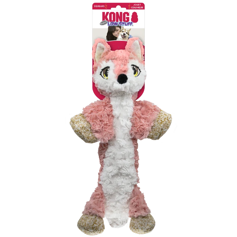 KONG Low Stuff Flopzie Fox