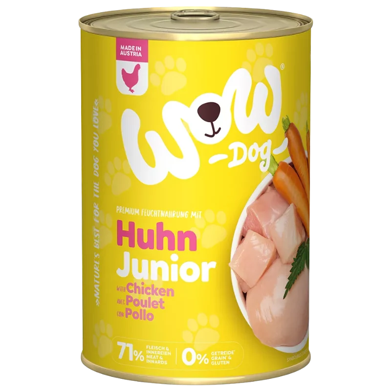 Wow Dog Dose Junior Huhn 400g