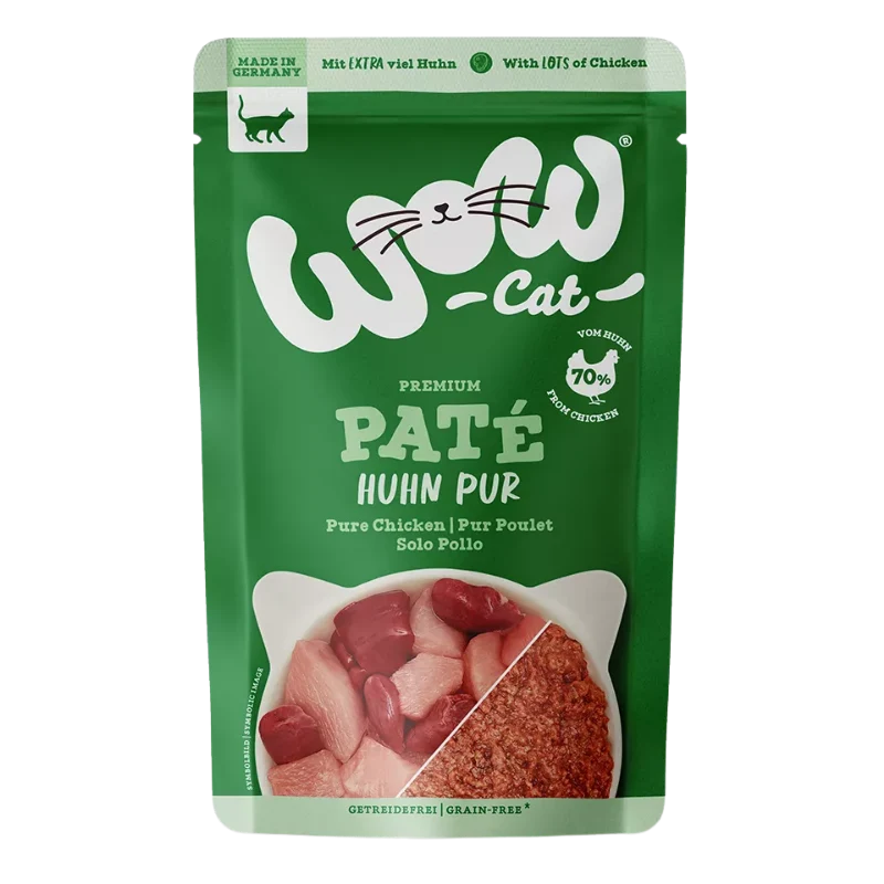 Wow Cat PB Adult Huhn Pur 125g