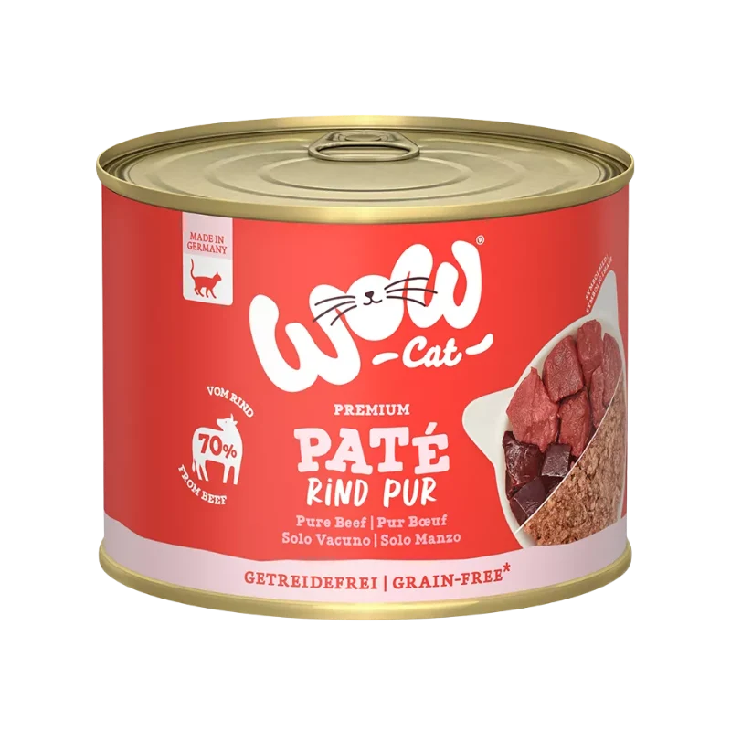 Wow Cat Dose Adult Rind Pur 200g