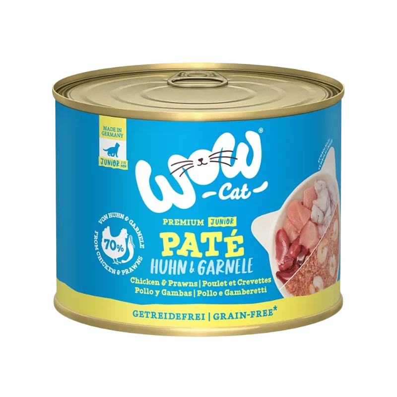 Wow Cat Dose Junior Huhn & Garnele 200g