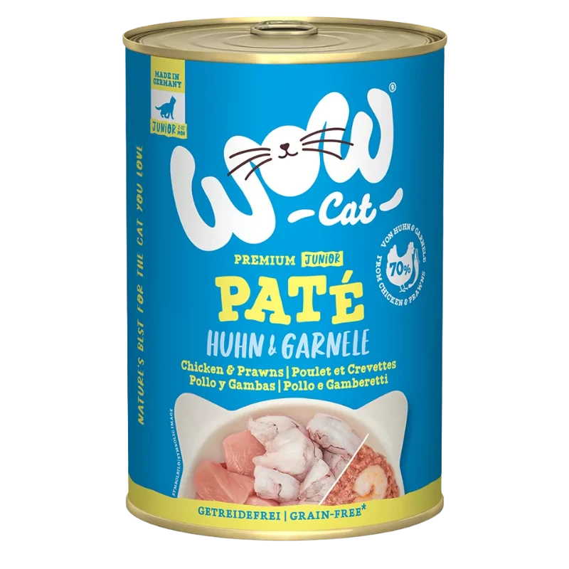 Wow Cat Dose Junior Huhn & Garnele 400g