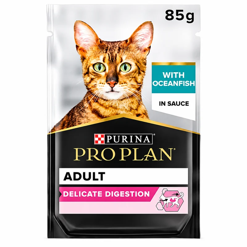 Purina Pro Plan Delicate Oceanfish in Gravy Wet Cat Food
