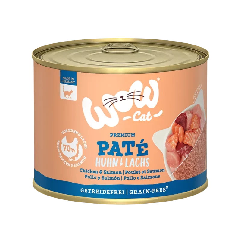 Wow Cat Dose Adult Huhn & Lachs 200g