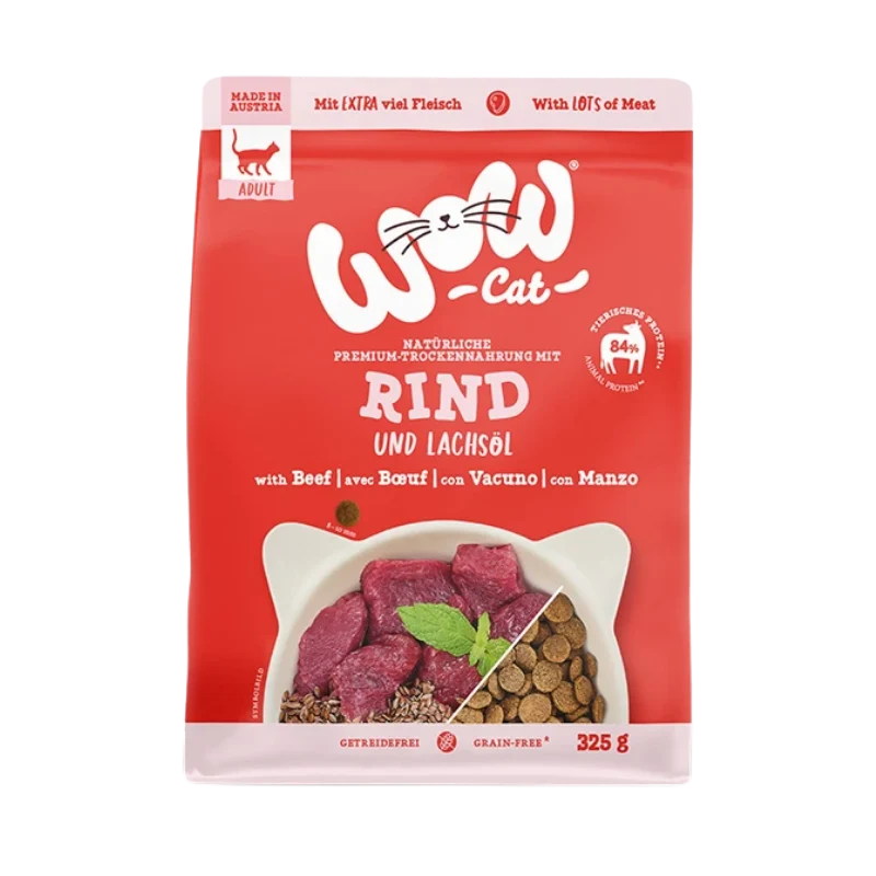 Wow Cat Trocken Adult Rind