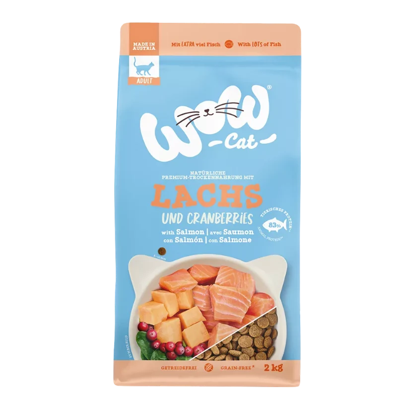 Wow Cat Trocken Adult Lachs