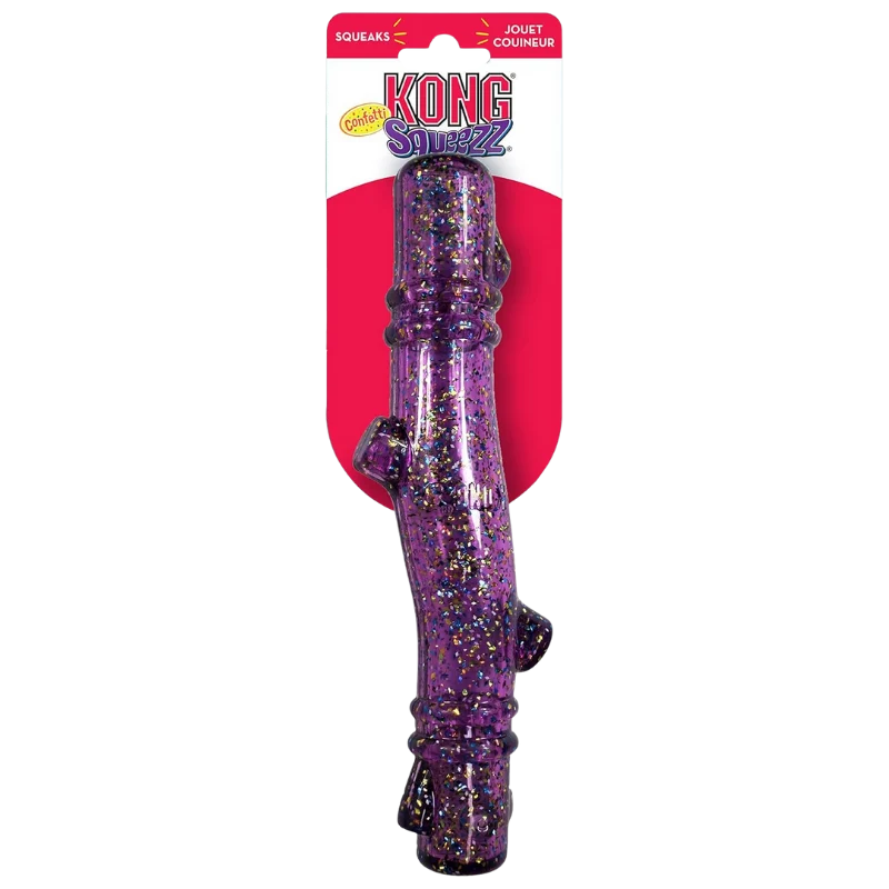 KONG Squeezz Confetti Stick