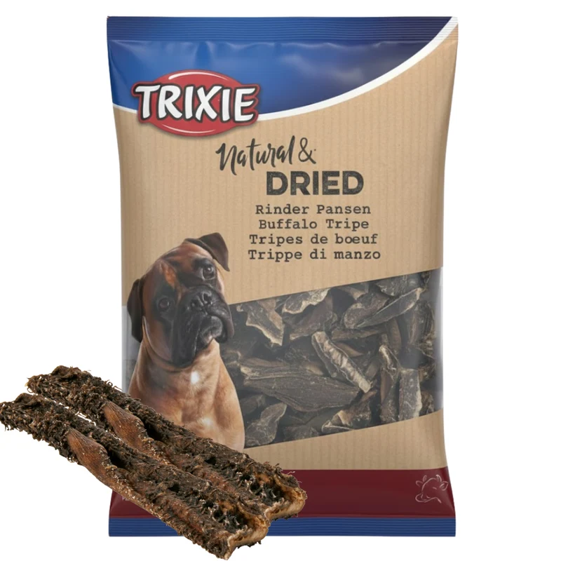 Trixie Dried Buffalo Tripe Dog Chew Treats 500G